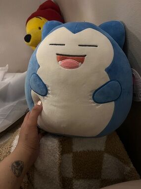 FOR LUCAS - Blue & Cream Laughing Plush Squishy